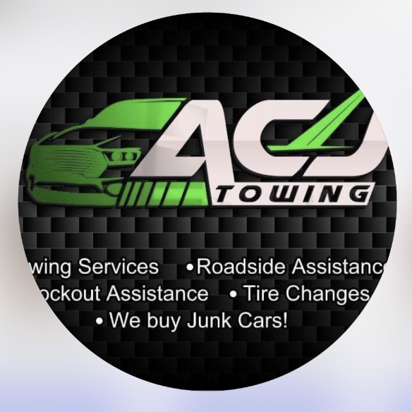 ACJ Towing Logo - Professional Emergency Towing Services